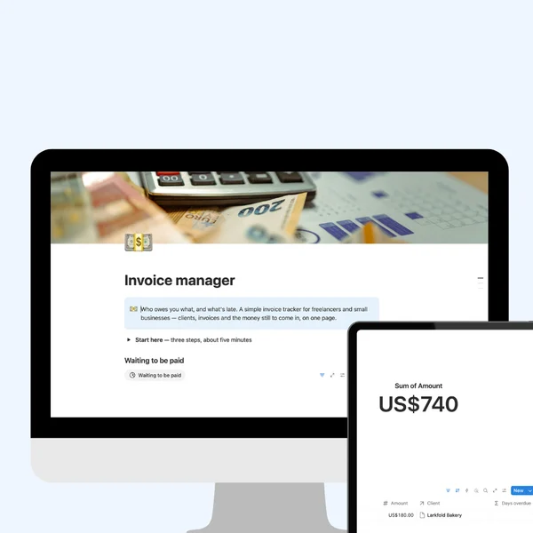 Invoice manager